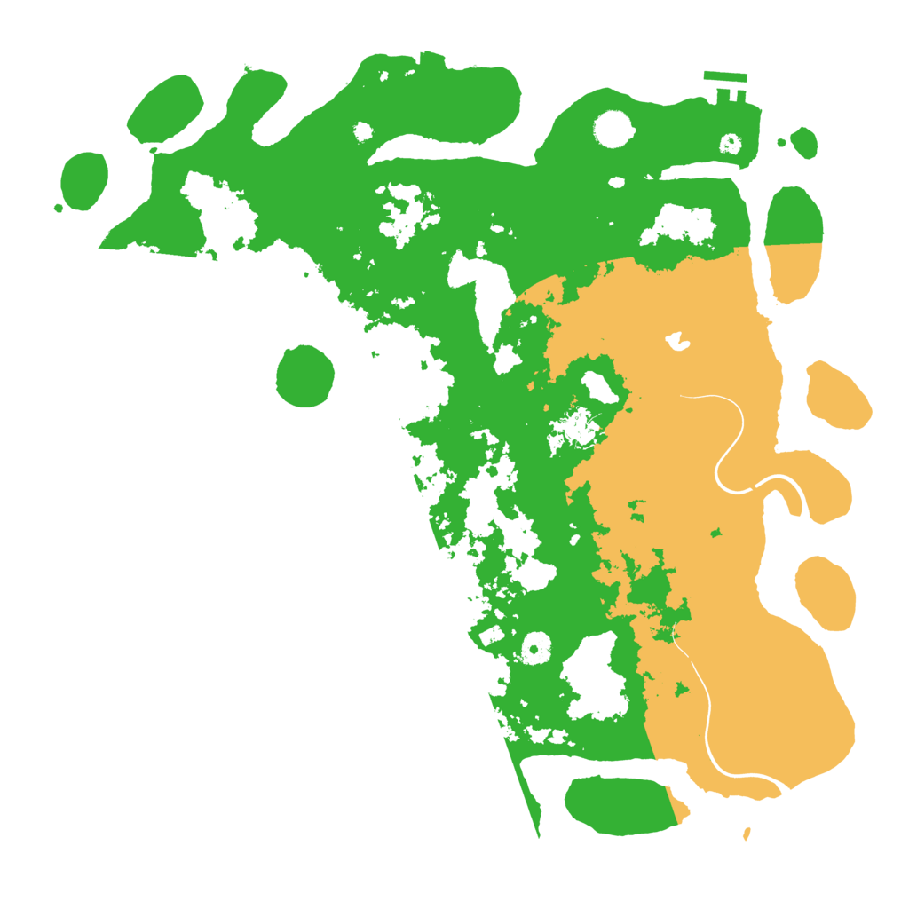 Biome Rust Map: Procedural Map, Size: 4250, Seed: 976321