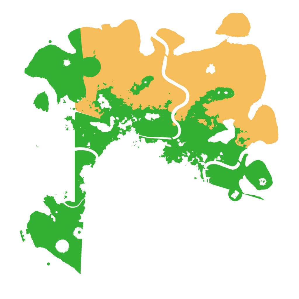 Biome Rust Map: Procedural Map, Size: 4000, Seed: 5334718