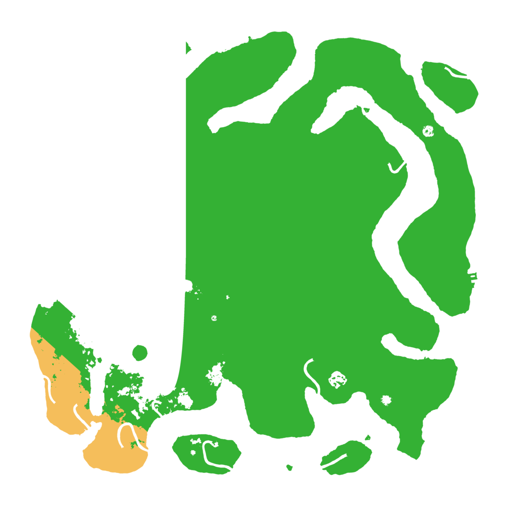 Biome Rust Map: Procedural Map, Size: 4500, Seed: 1672750733