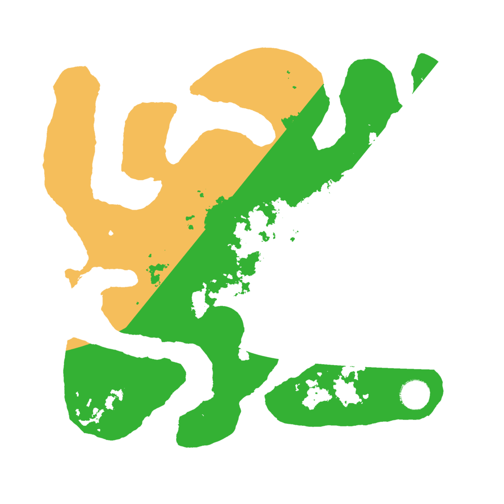 Biome Rust Map: Barren, Size: 3000, Seed: 224551