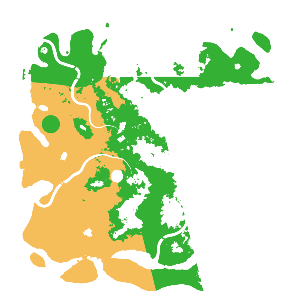 Biome Rust Map: Procedural Map, Size: 4500, Seed: 9138928