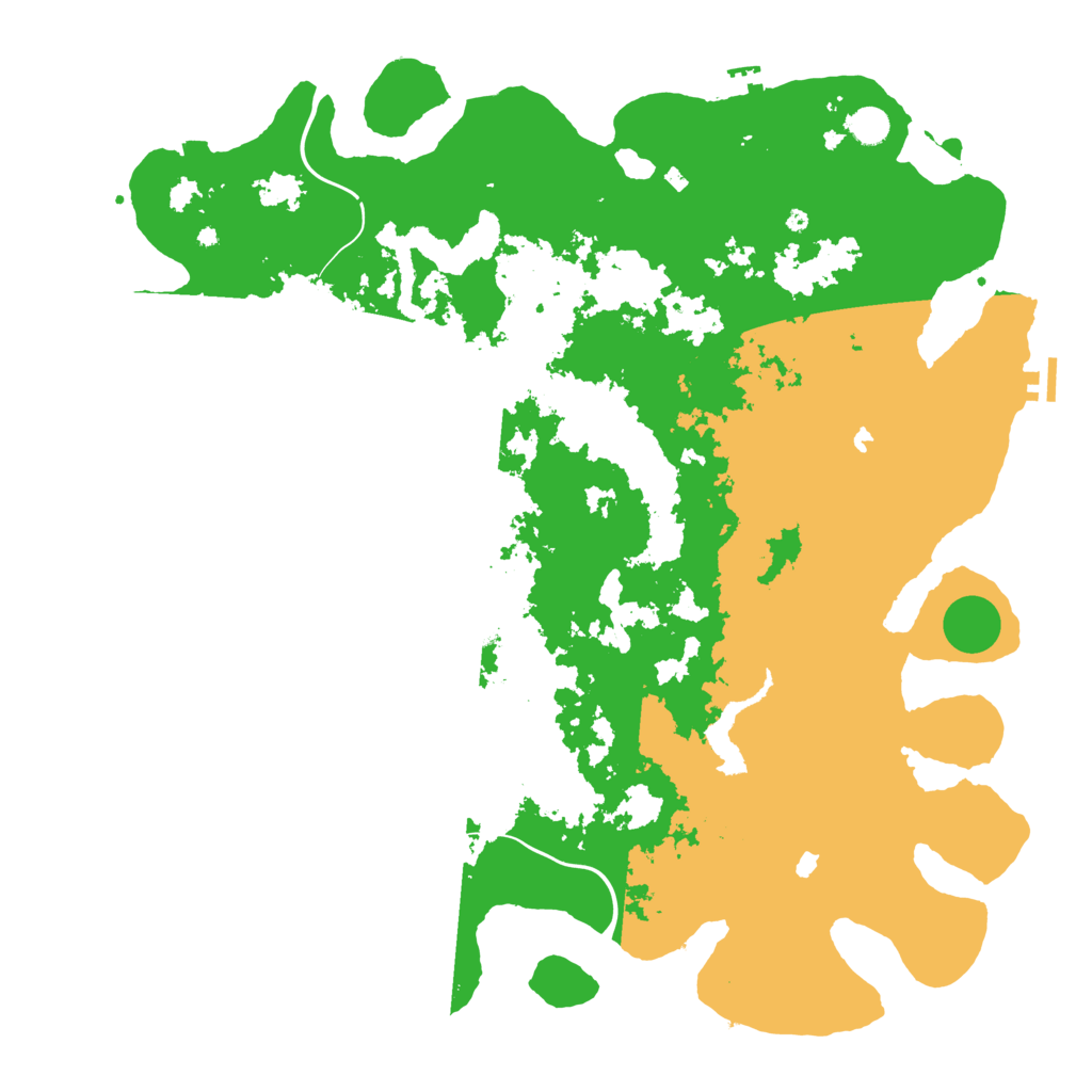 Biome Rust Map: Procedural Map, Size: 5000, Seed: 1862009531