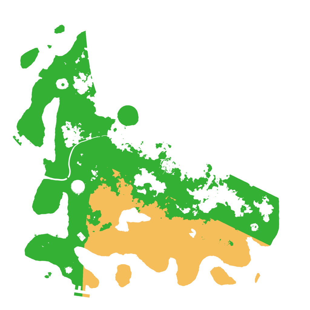 Biome Rust Map: Procedural Map, Size: 4000, Seed: 21283444