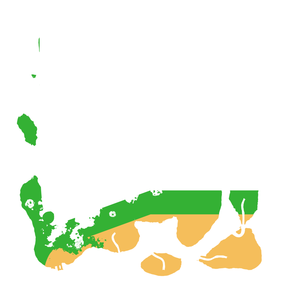 Biome Rust Map: Procedural Map, Size: 3500, Seed: 7787