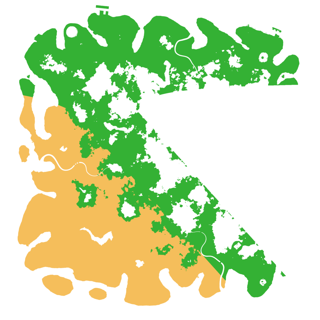 Biome Rust Map: Procedural Map, Size: 5000, Seed: 313