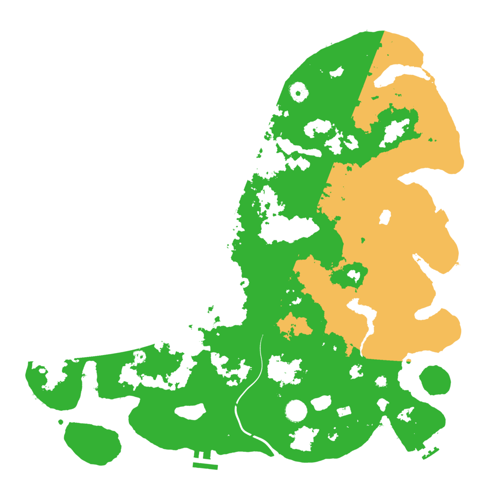 Biome Rust Map: Procedural Map, Size: 4000, Seed: 20000000