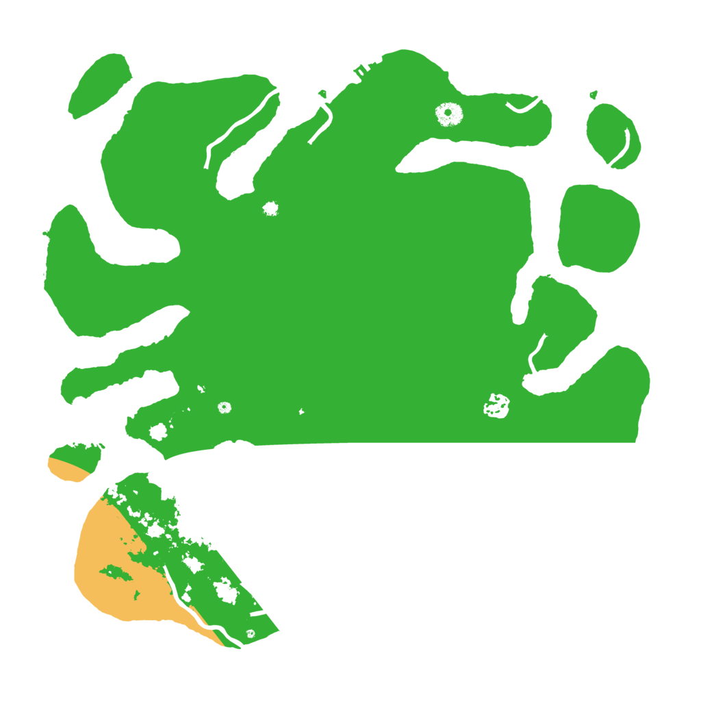 Biome Rust Map: Procedural Map, Size: 4100, Seed: 6477537