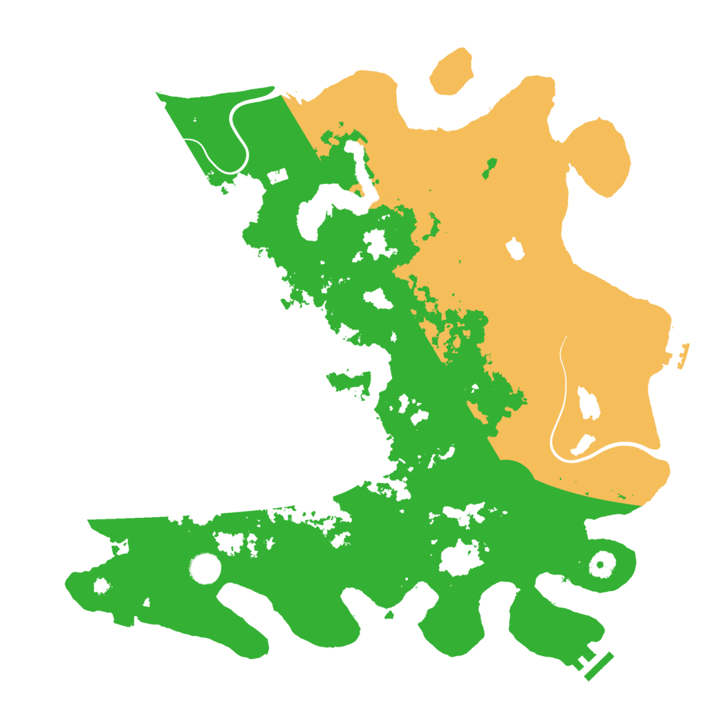 Biome Rust Map: Procedural Map, Size: 4000, Seed: 365966