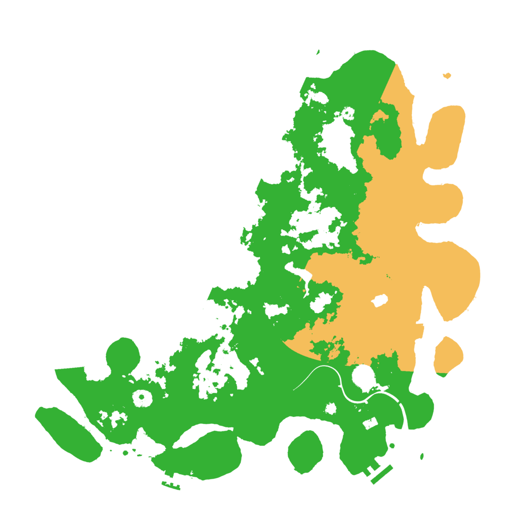Biome Rust Map: Procedural Map, Size: 4000, Seed: 556676408