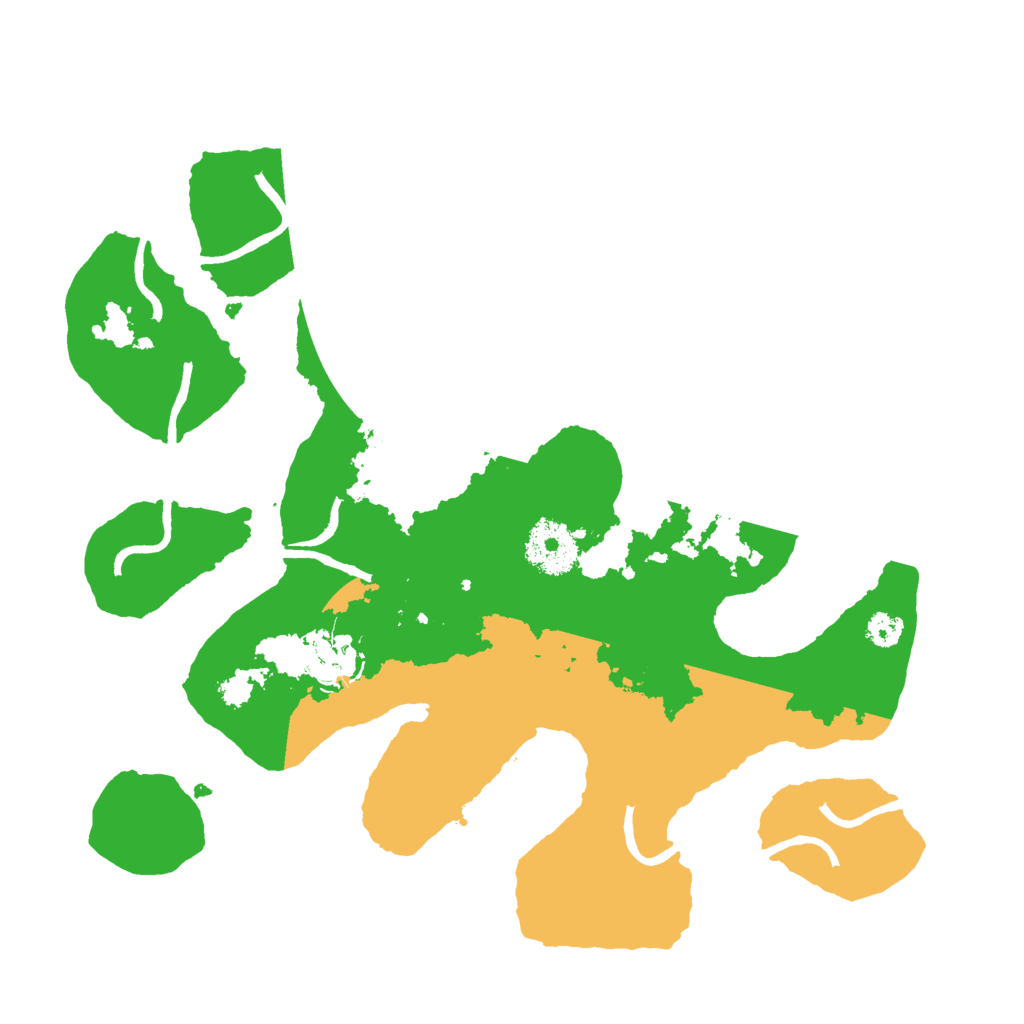 Biome Rust Map: Procedural Map, Size: 3000, Seed: 844832149