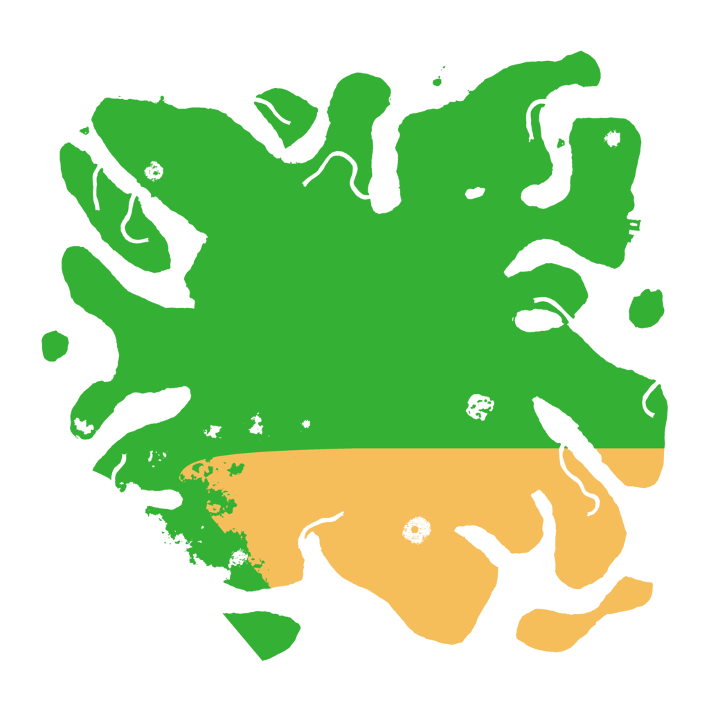 Biome Rust Map: Procedural Map, Size: 4000, Seed: 12891