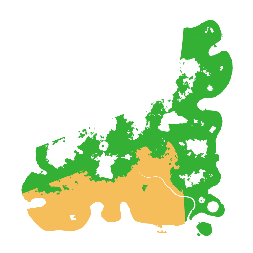 Biome Rust Map: Procedural Map, Size: 4000, Seed: 2006642766