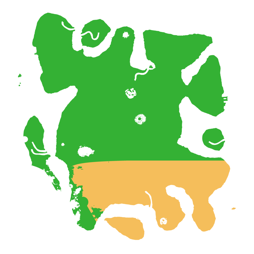 Biome Rust Map: Procedural Map, Size: 3600, Seed: 1568711357