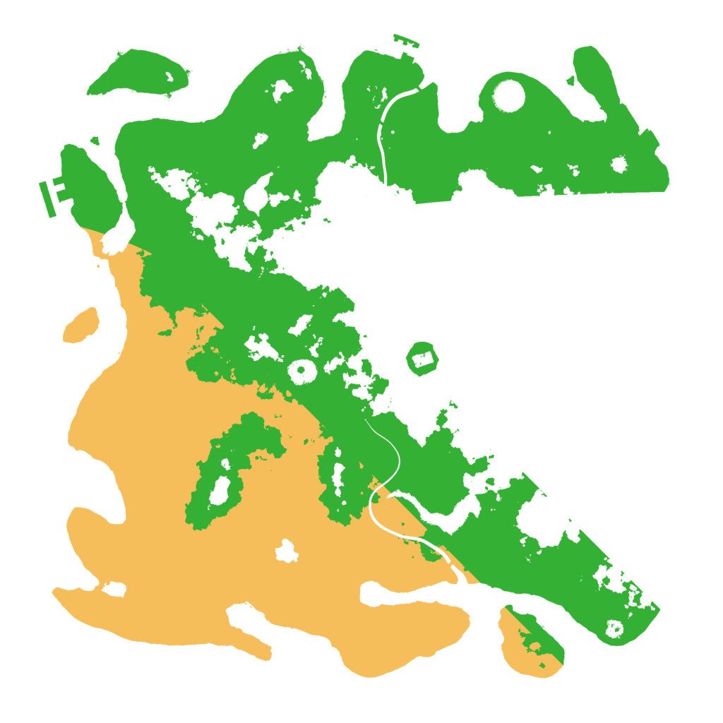 Biome Rust Map: Procedural Map, Size: 4000, Seed: 17171717
