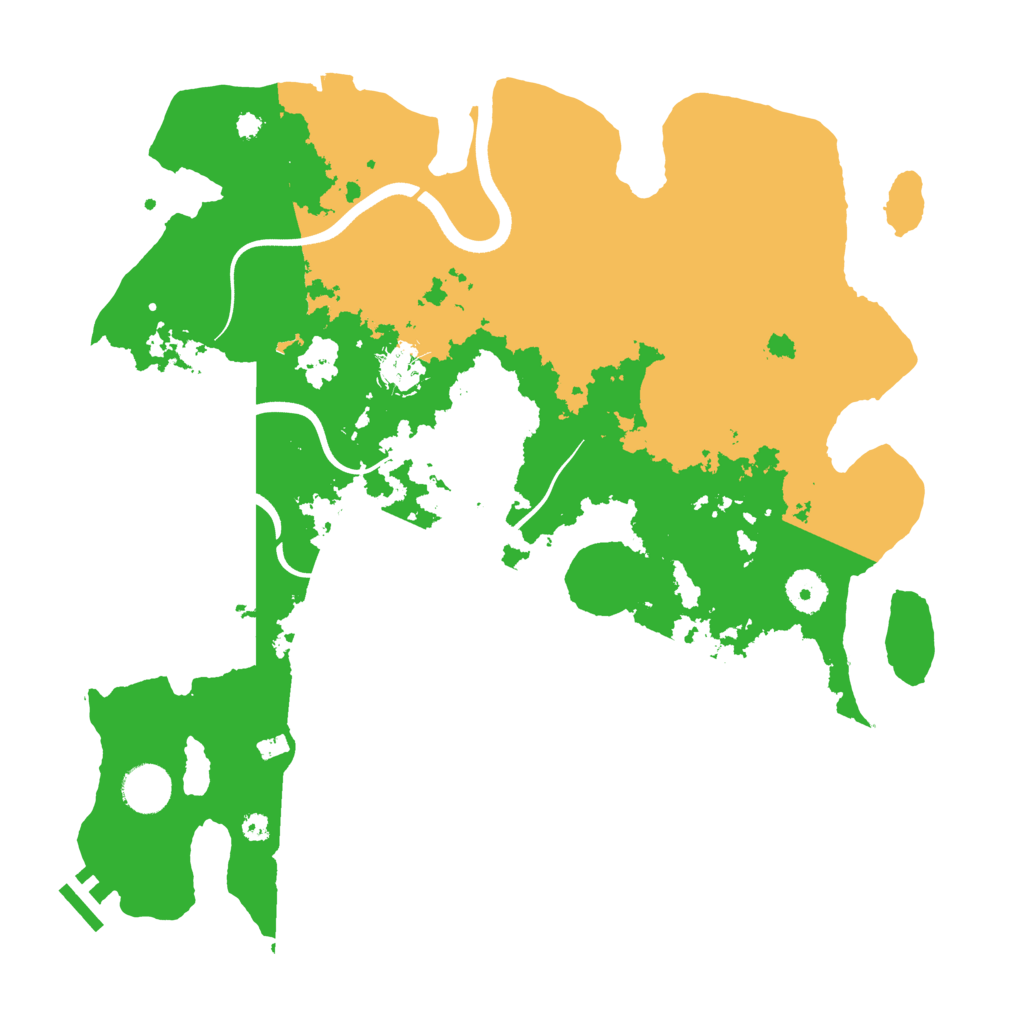 Biome Rust Map: Procedural Map, Size: 3700, Seed: 868885375