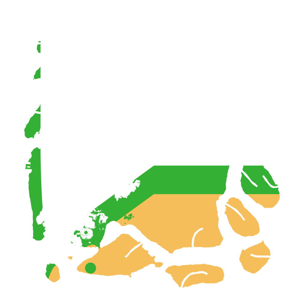 Biome Rust Map: Procedural Map, Size: 3700, Seed: 4787951