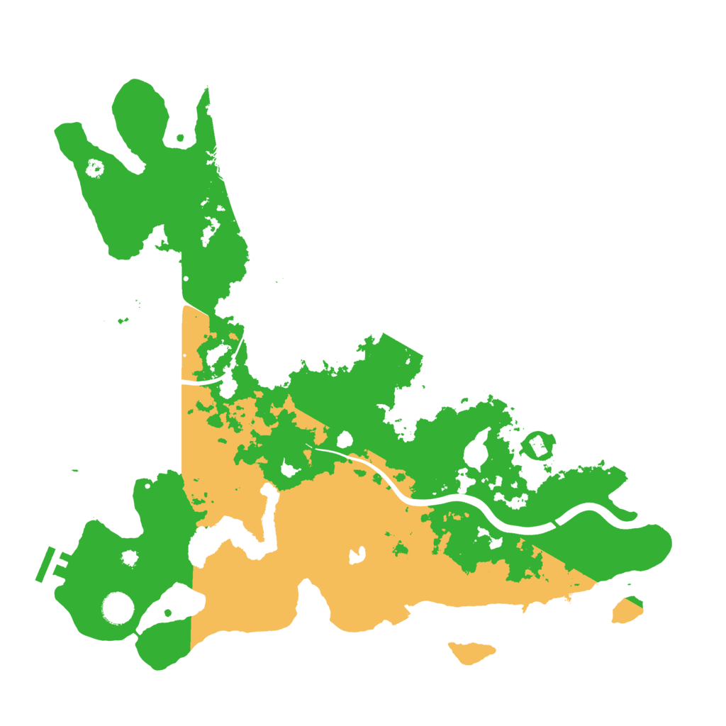 Biome Rust Map: Procedural Map, Size: 4000, Seed: 708202101