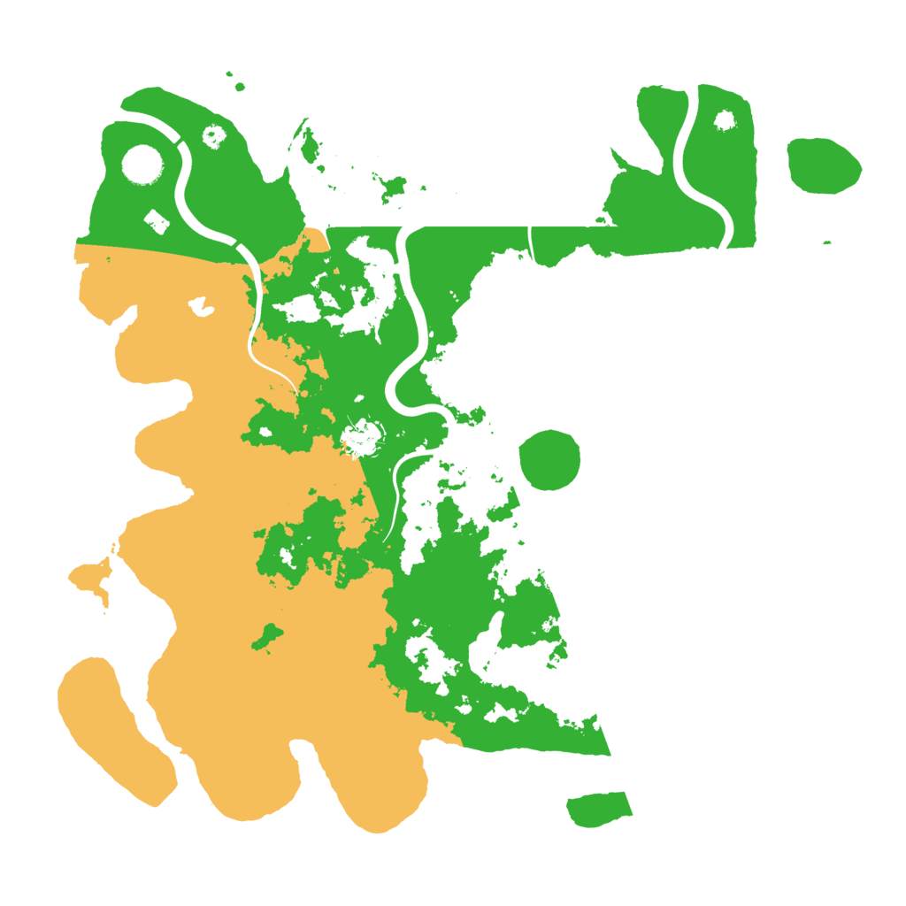 Biome Rust Map: Procedural Map, Size: 4000, Seed: 548211293