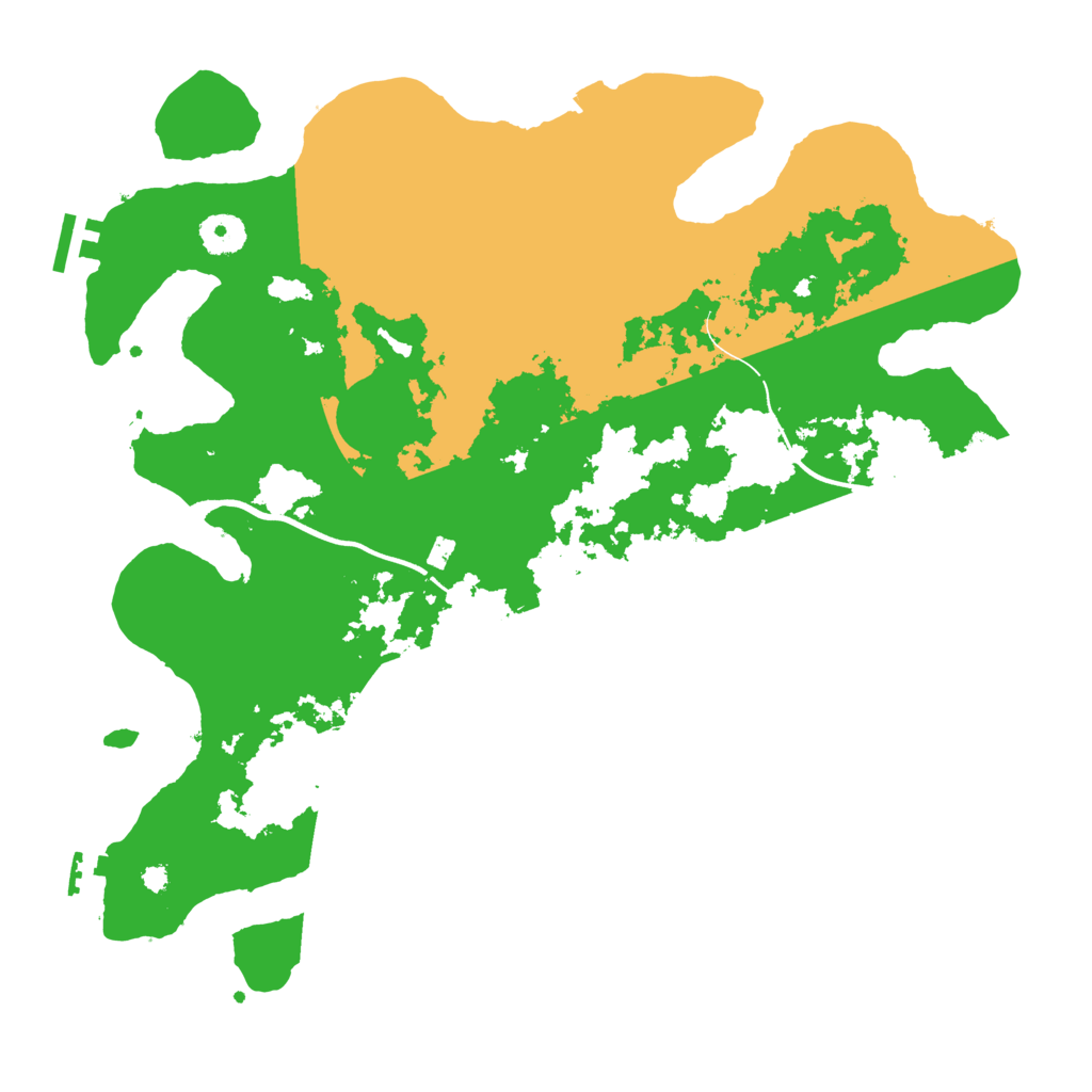 Biome Rust Map: Procedural Map, Size: 3750, Seed: 263970449