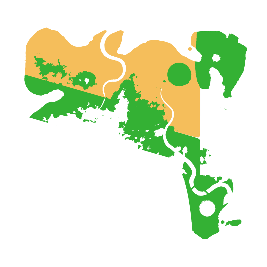 Biome Rust Map: Procedural Map, Size: 3000, Seed: 201858883