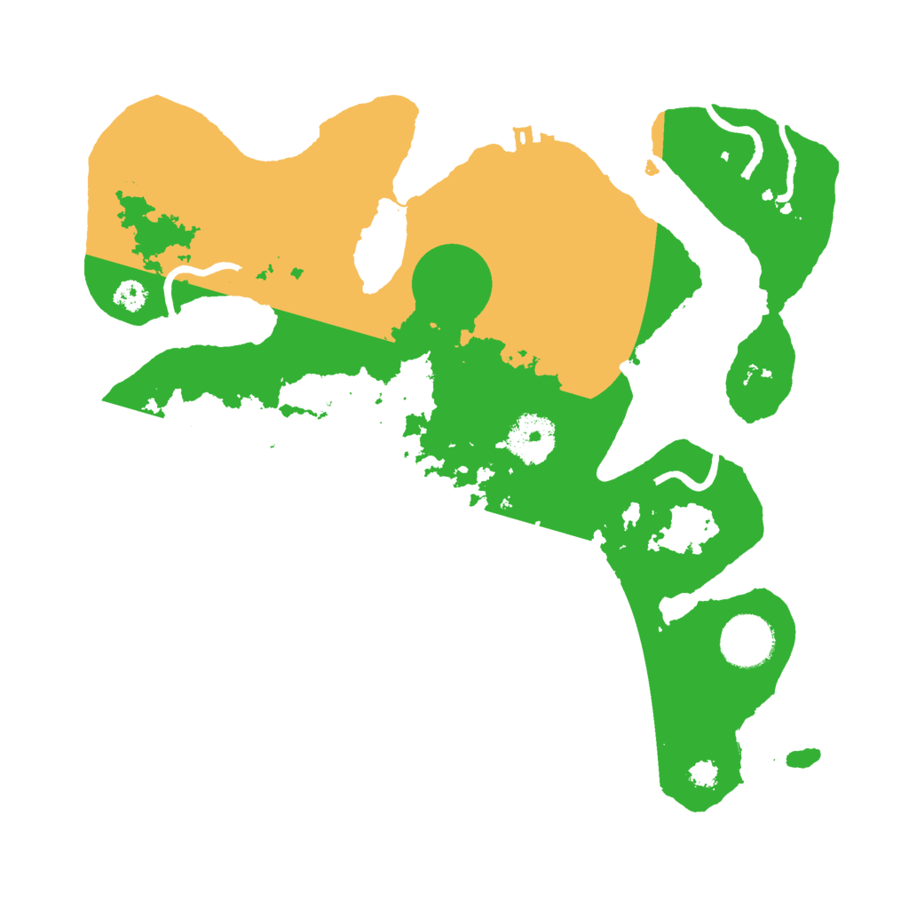 Biome Rust Map: Procedural Map, Size: 3000, Seed: 201858883