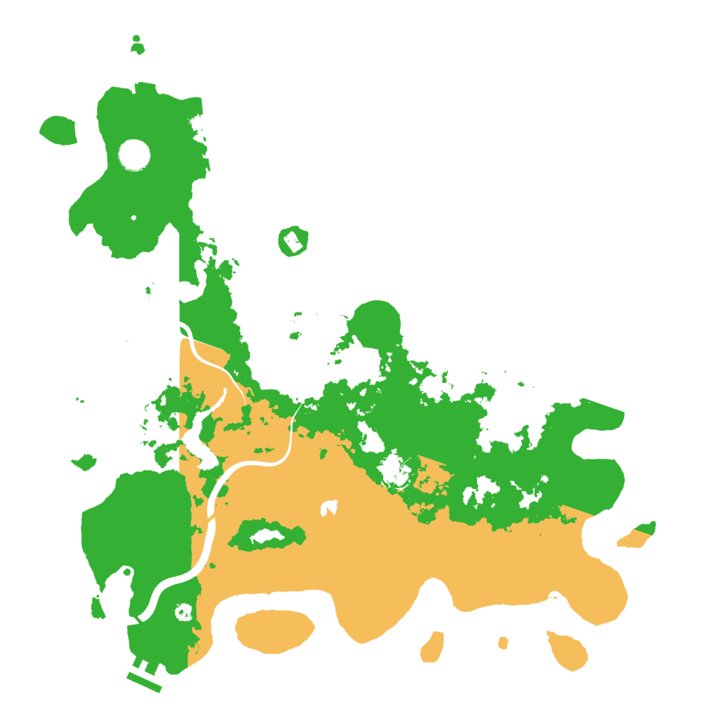 Biome Rust Map: Procedural Map, Size: 4000, Seed: 166414656
