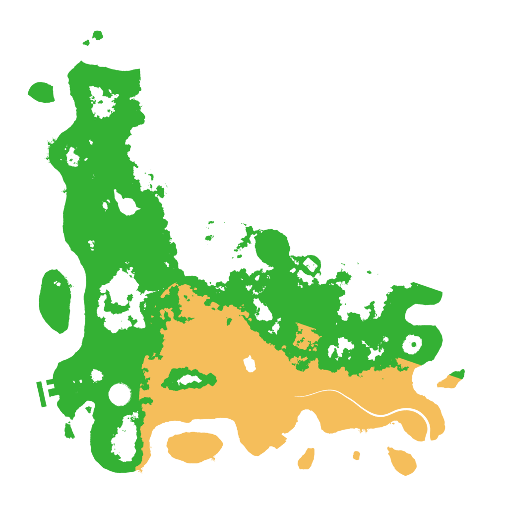 Biome Rust Map: Procedural Map, Size: 4000, Seed: 166414656