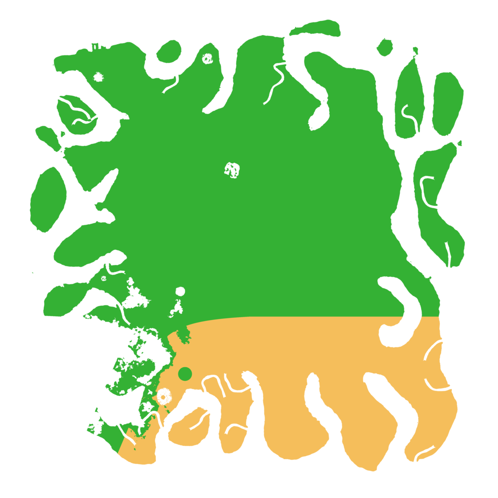 Biome Rust Map: Procedural Map, Size: 4750, Seed: 342673