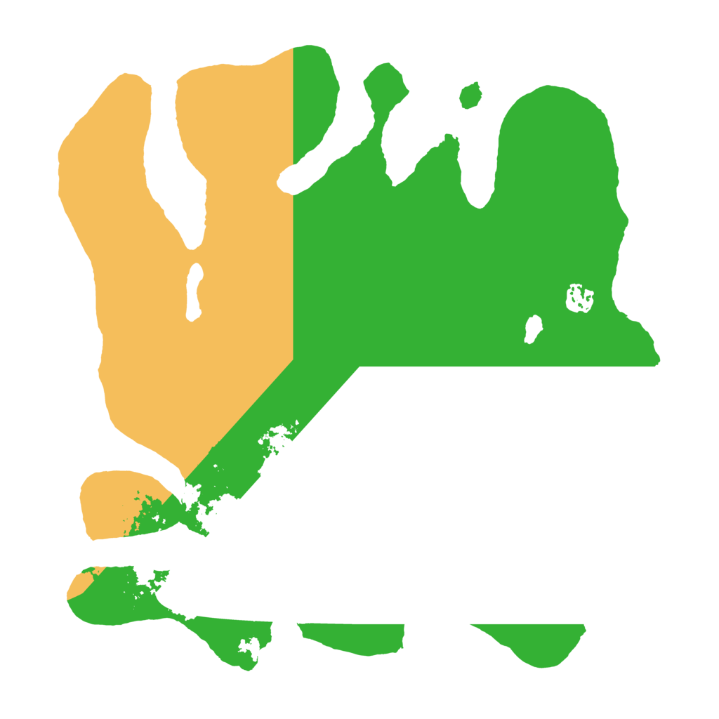 Biome Rust Map: Barren, Size: 3700, Seed: 1154645904