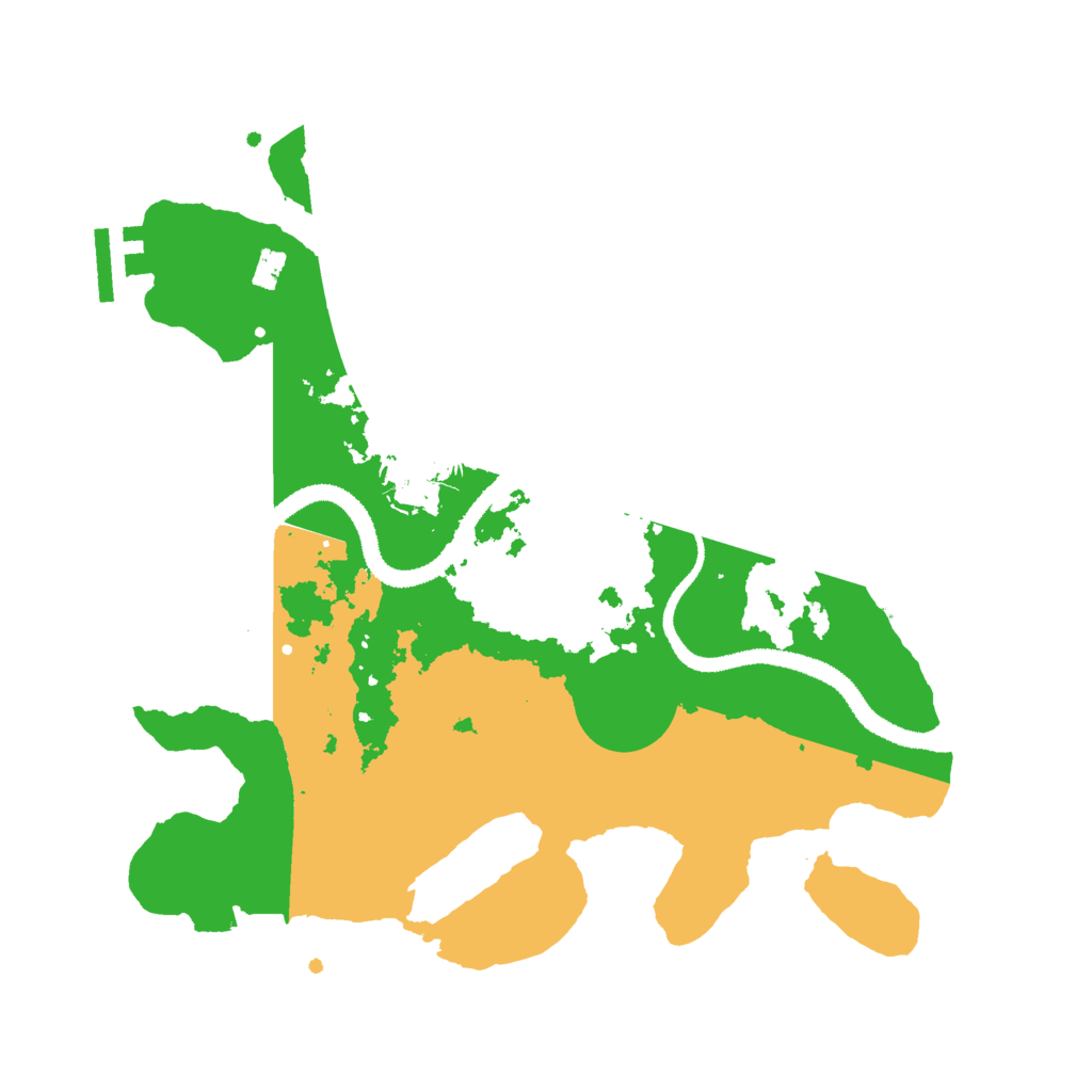 Biome Rust Map: Procedural Map, Size: 3000, Seed: 161941