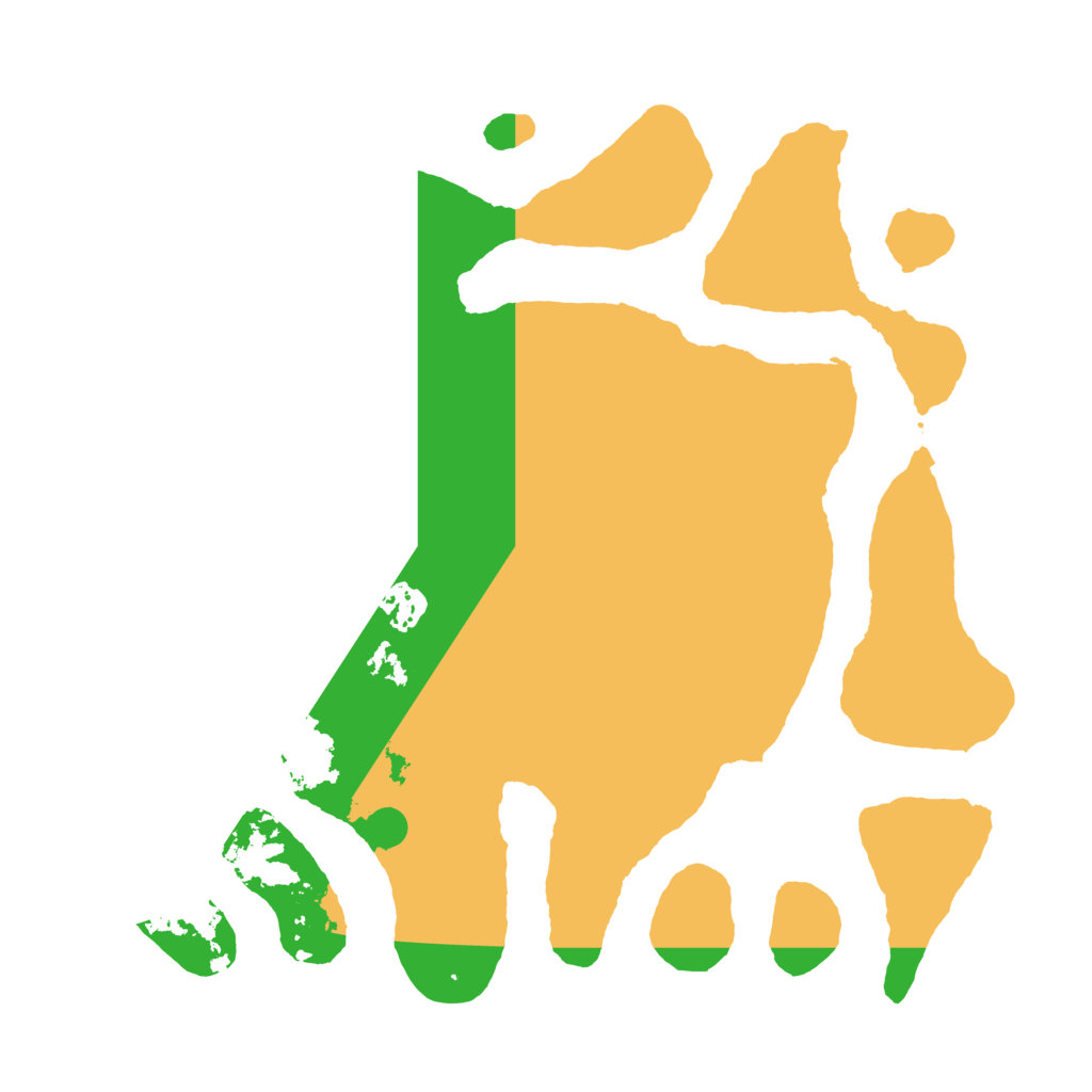 Biome Rust Map: Barren, Size: 3600, Seed: 900921