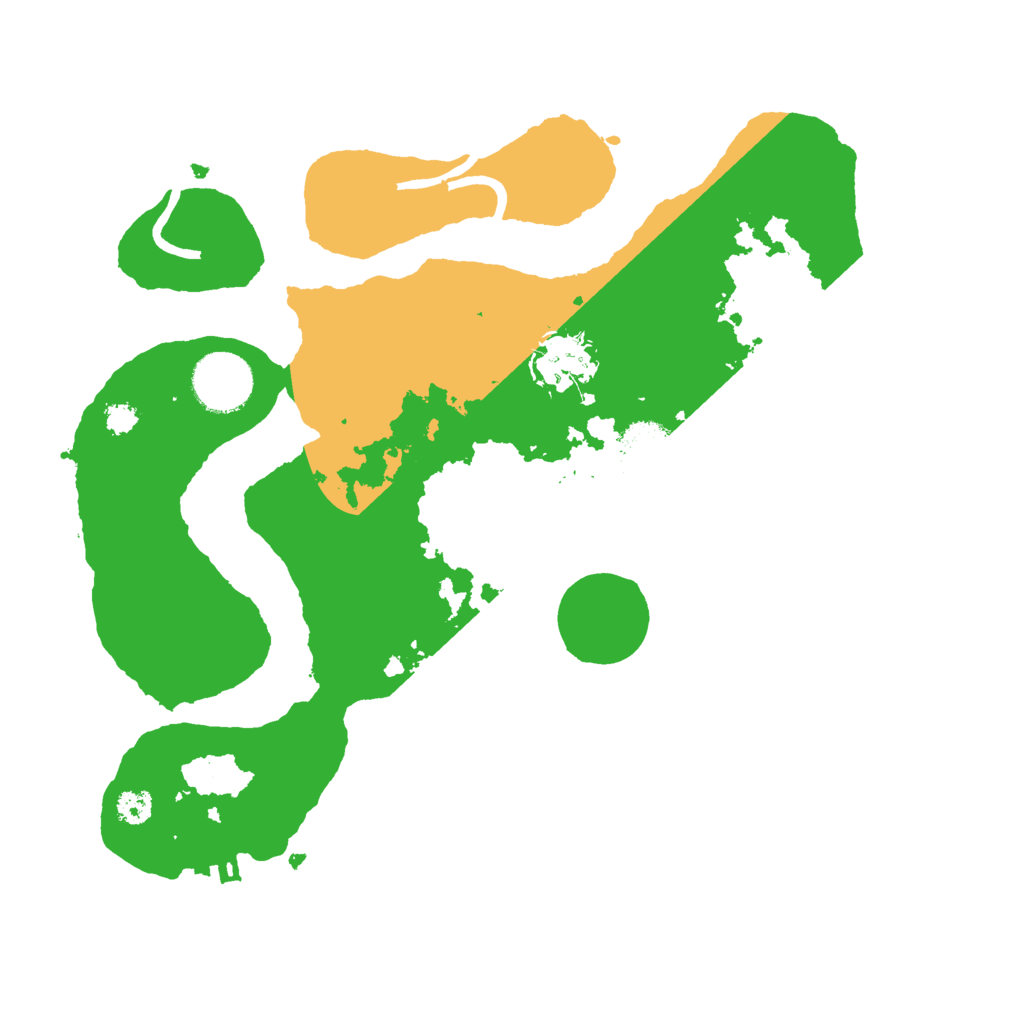 Biome Rust Map: Procedural Map, Size: 3000, Seed: 589878