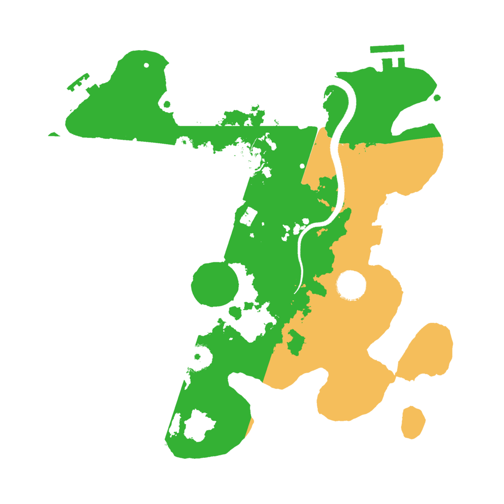 Biome Rust Map: Procedural Map, Size: 3000, Seed: 260812679