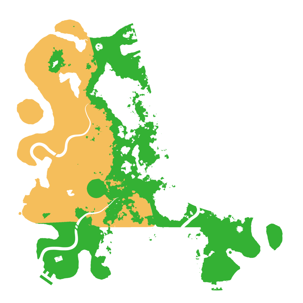 Biome Rust Map: Procedural Map, Size: 4250, Seed: 330139