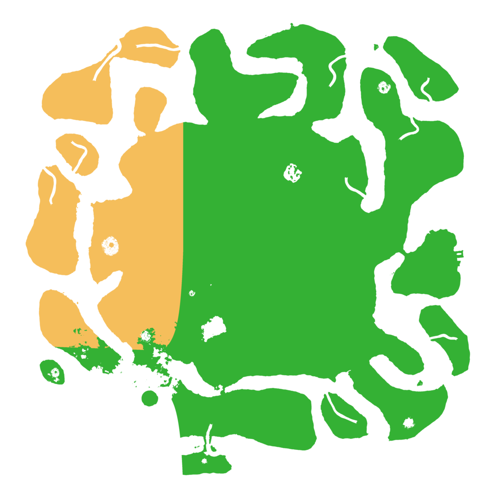 Biome Rust Map: Procedural Map, Size: 4250, Seed: 922542