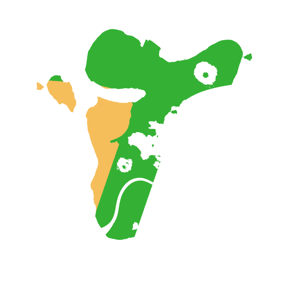 Biome Rust Map: Procedural Map, Size: 2000, Seed: 6786