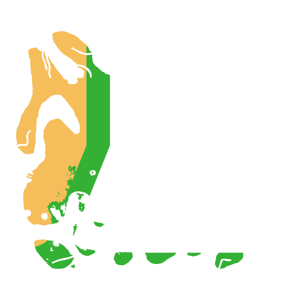 Biome Rust Map: Procedural Map, Size: 3700, Seed: 60821