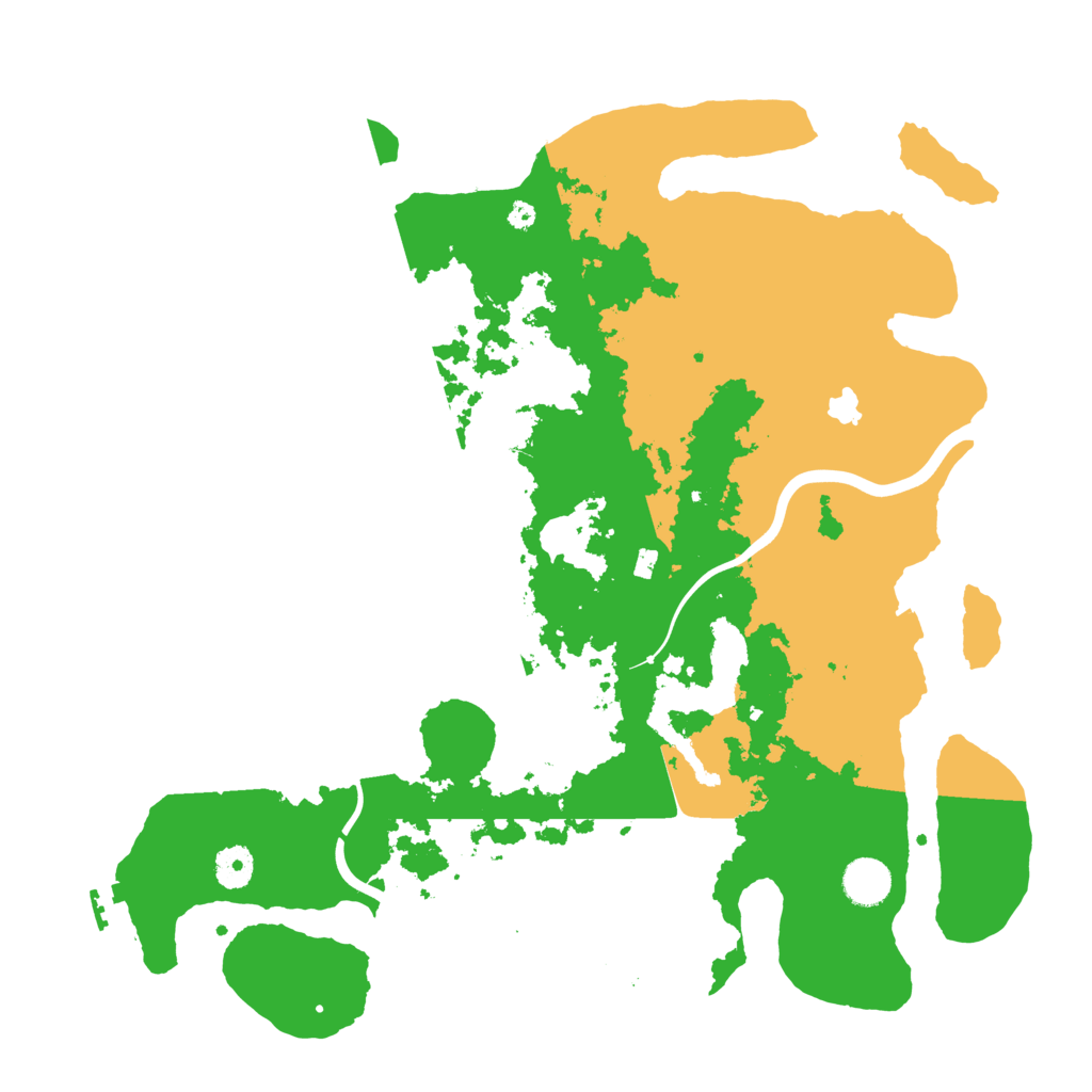Biome Rust Map: Procedural Map, Size: 4000, Seed: 2423319