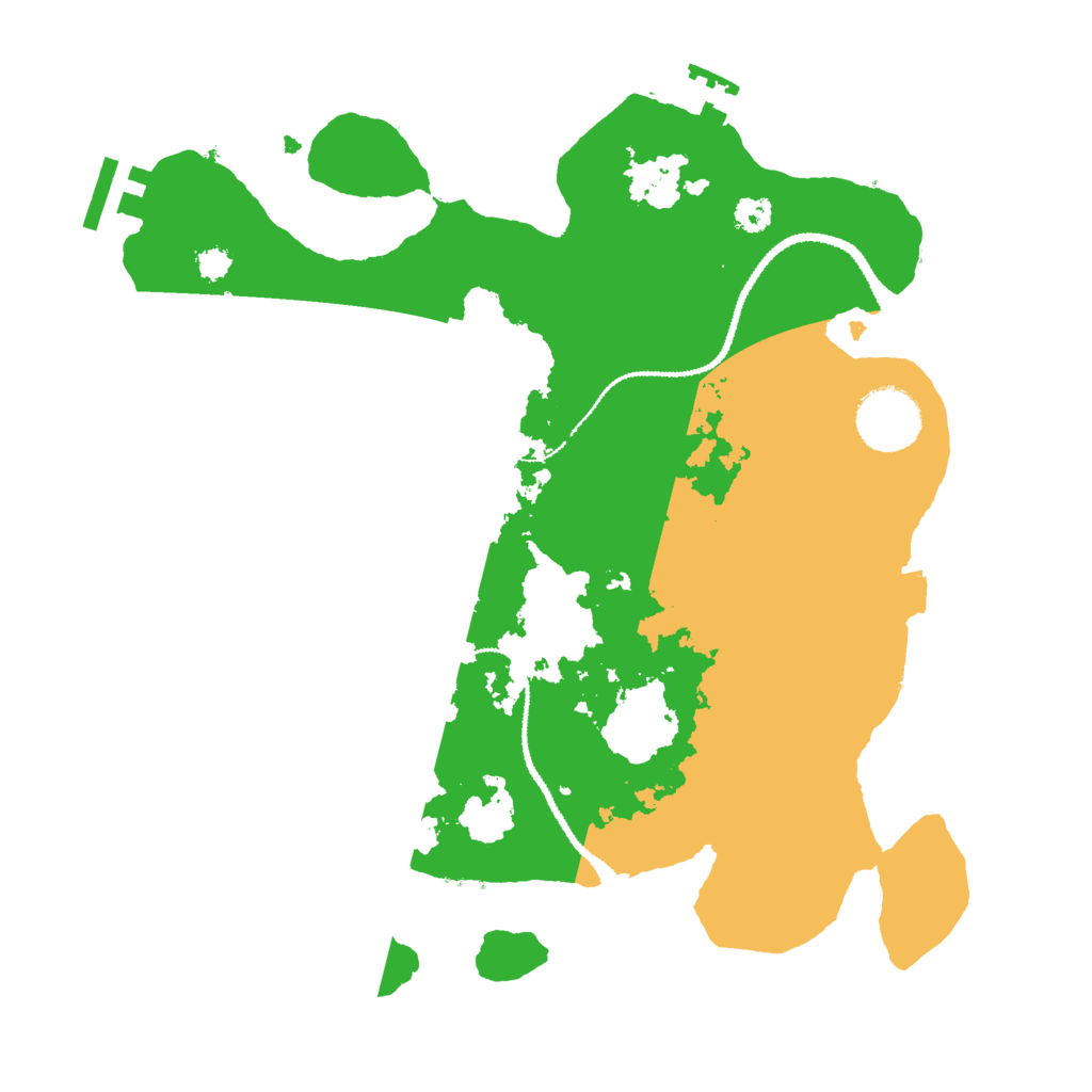 Biome Rust Map: Procedural Map, Size: 3000, Seed: 854573848