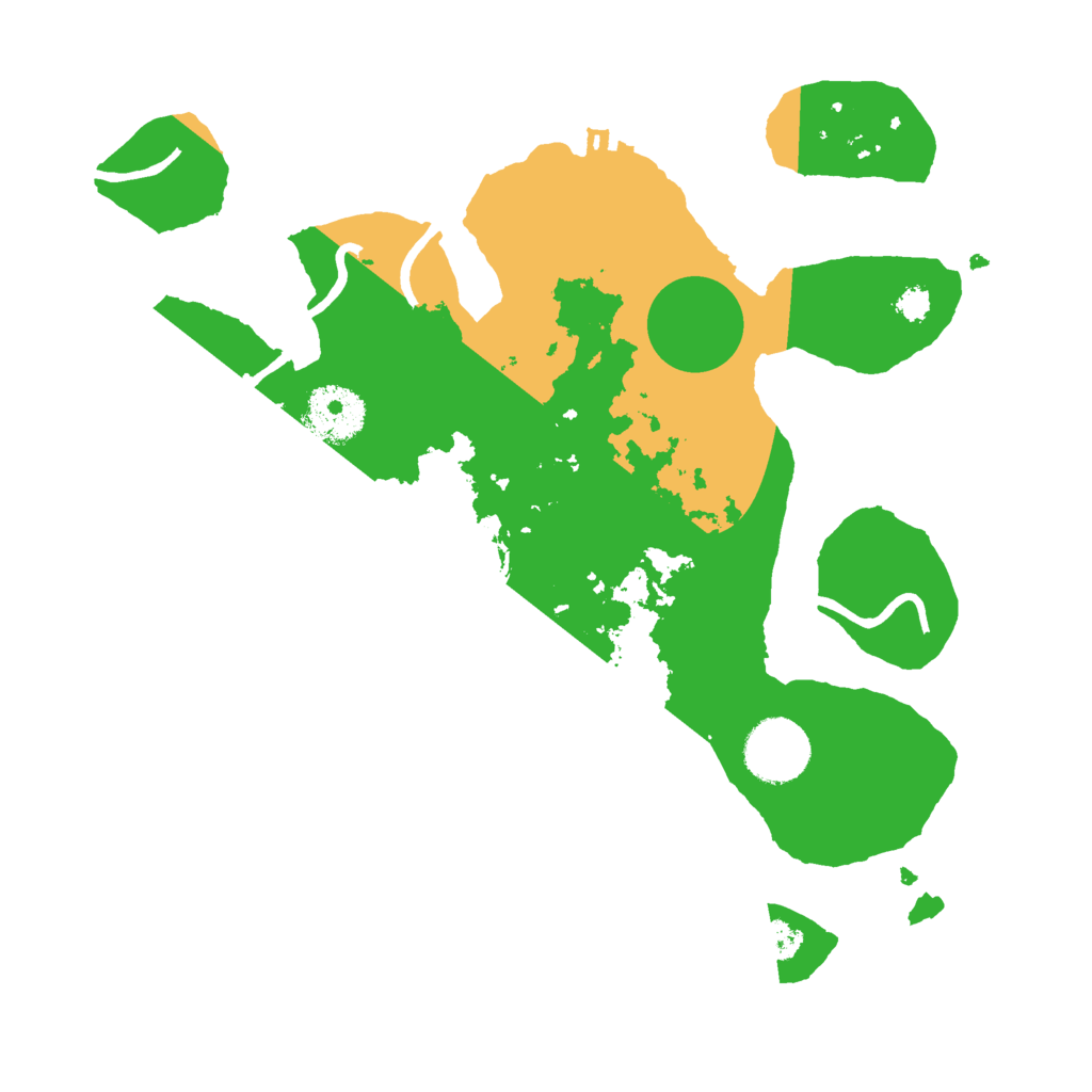 Biome Rust Map: Procedural Map, Size: 3000, Seed: 1479506461