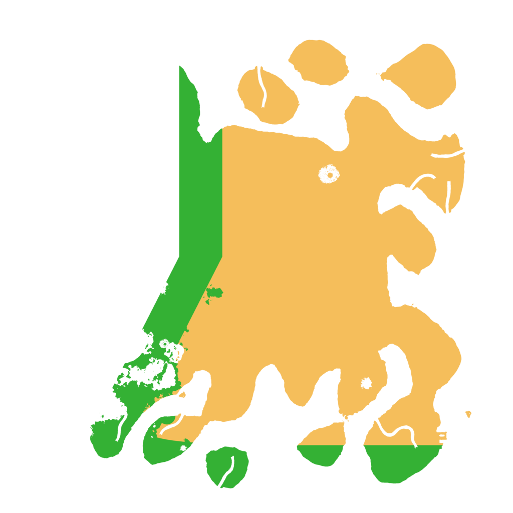 Biome Rust Map: Procedural Map, Size: 4000, Seed: 10205