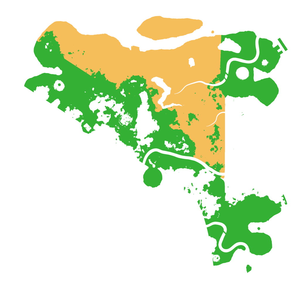 Biome Rust Map: Procedural Map, Size: 4250, Seed: 306693