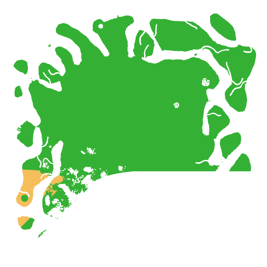 Biome Rust Map: Procedural Map, Size: 5000, Seed: 54902135