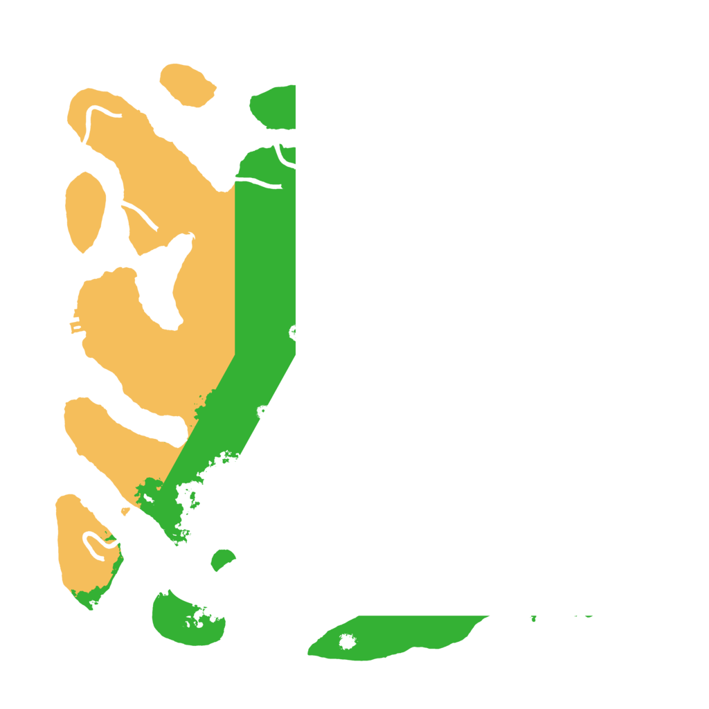 Biome Rust Map: Procedural Map, Size: 4000, Seed: 1486622781