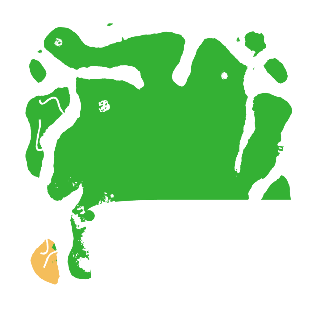 Biome Rust Map: Procedural Map, Size: 4000, Seed: 663560255