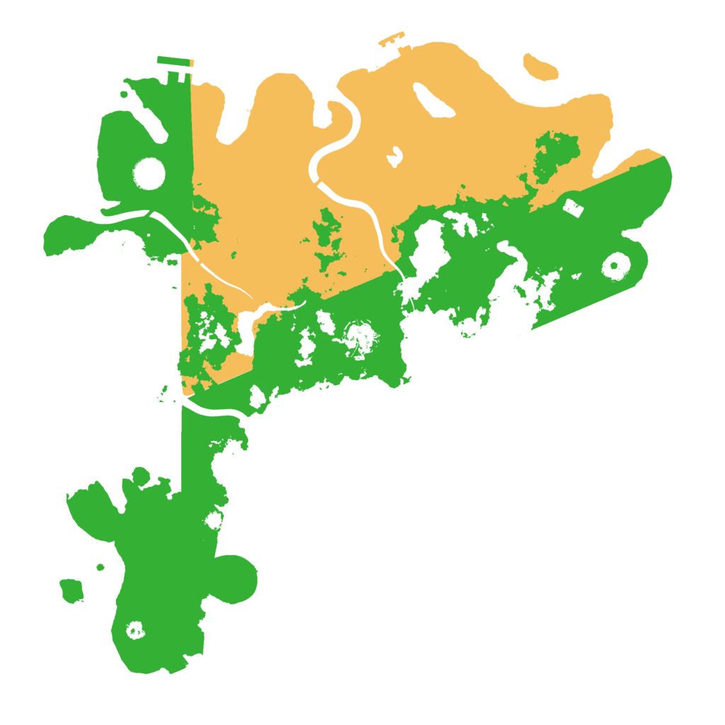 Biome Rust Map: Procedural Map, Size: 4000, Seed: 5237420
