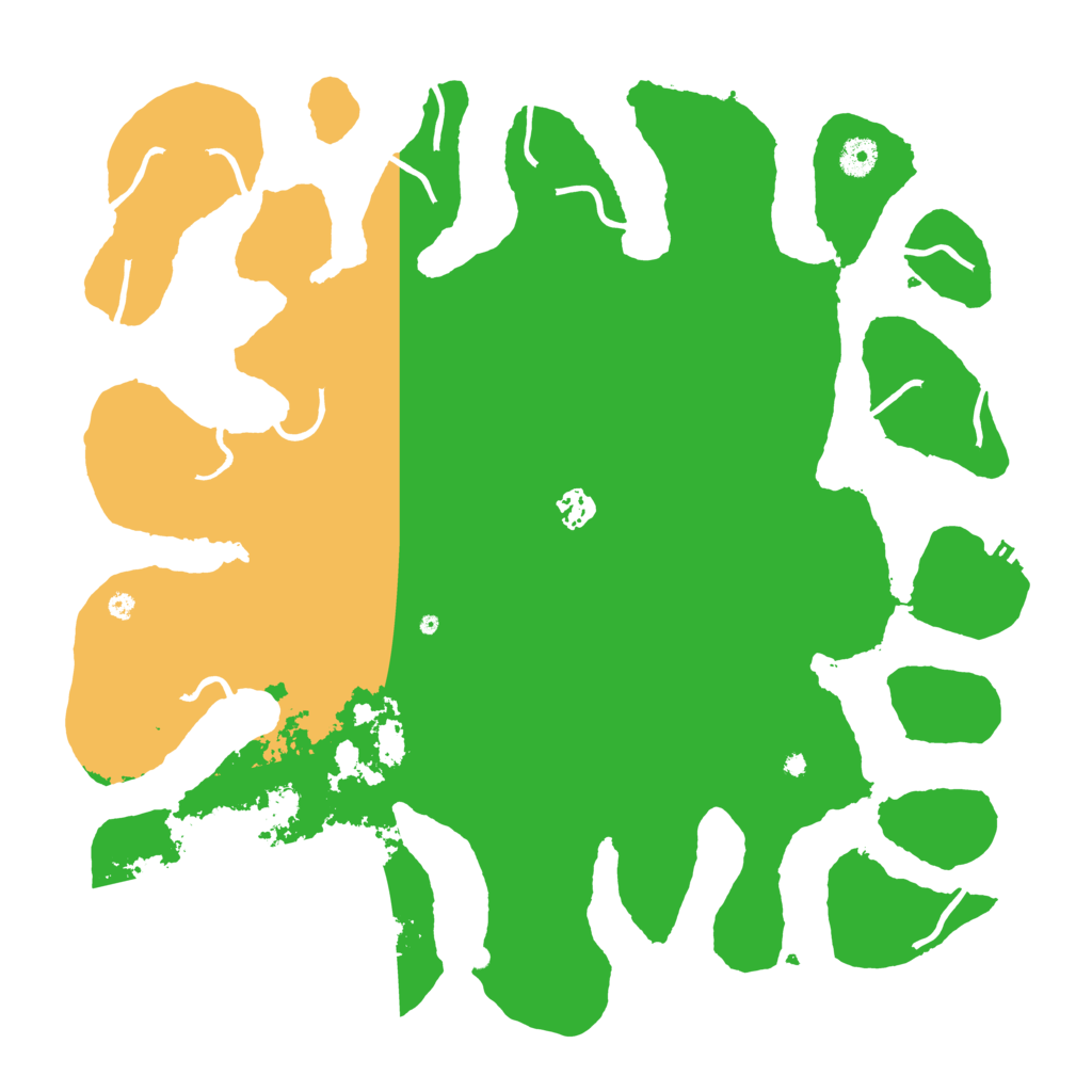 Biome Rust Map: Procedural Map, Size: 4250, Seed: 6432168