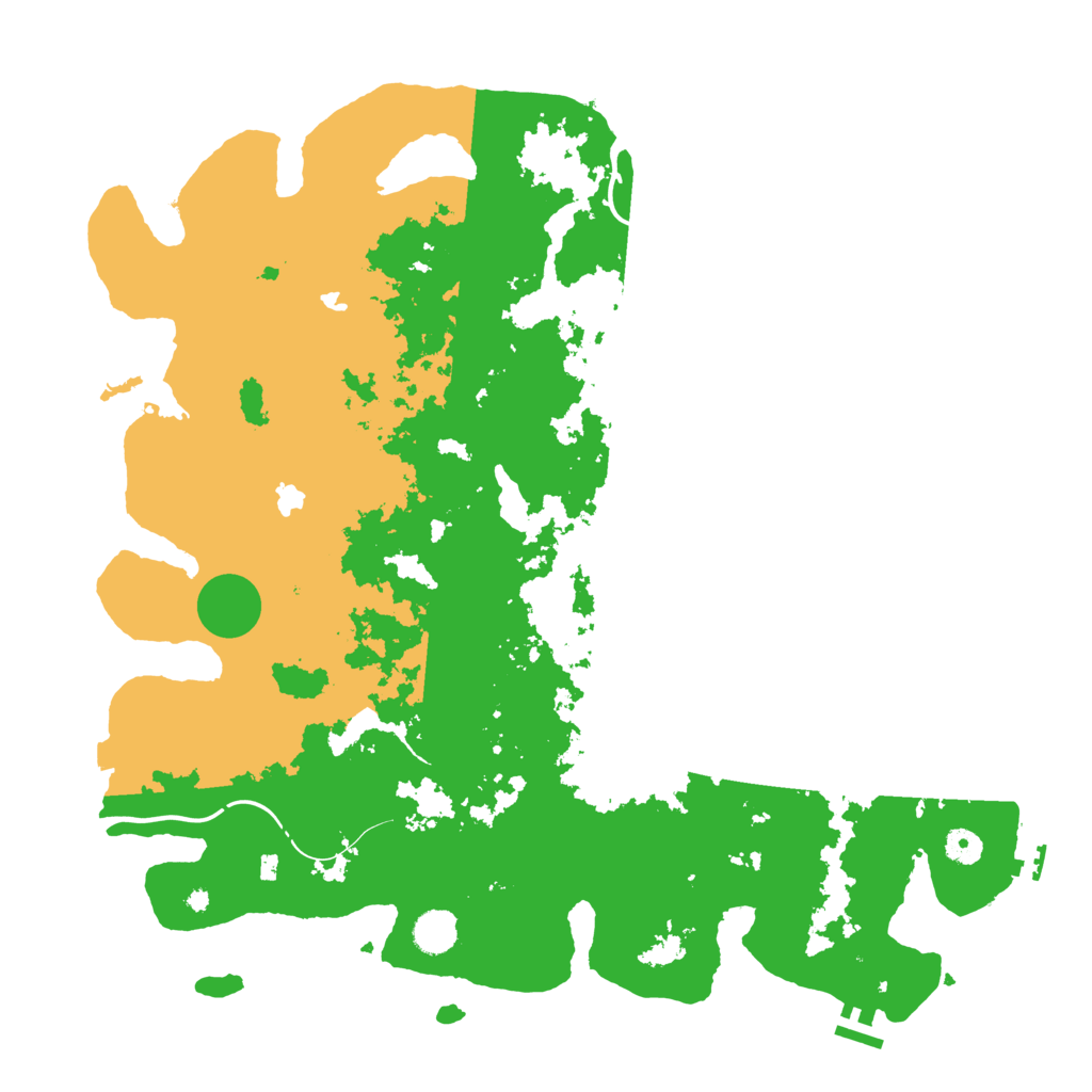 Biome Rust Map: Procedural Map, Size: 4500, Seed: 67383