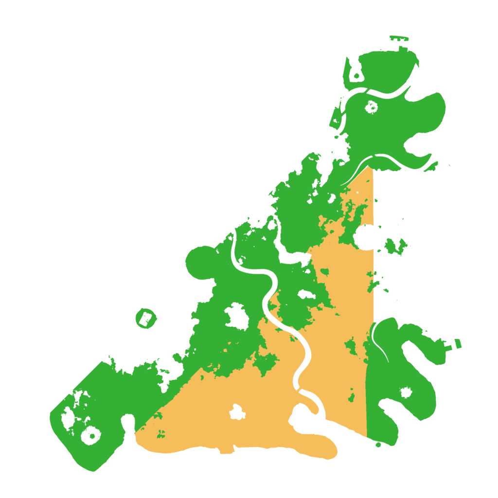 Biome Rust Map: Procedural Map, Size: 4000, Seed: 34868