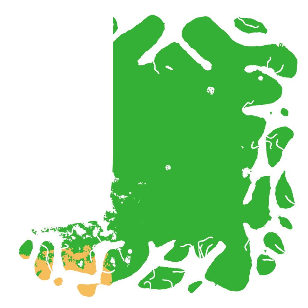 Biome Rust Map: Procedural Map, Size: 6000, Seed: 4129983